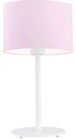 ARGON MAGIC 4128 lampa stołowa 1 pł. kolor biała + róż