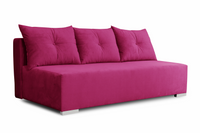 Kanapa Luna różowa rozkładana sofa z funkcją spania od producenta