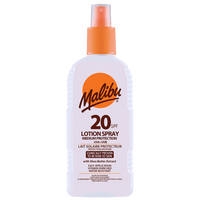 Malibu Protective Lotion SPF20 Wodoodporny Spray 200ml