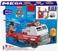 Mega Bloks Paw Patrol Wóz strażacki Marshala 37el