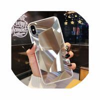 Etui 3D Lustro Mirror Obudowa Diamond Stone Samsung Galaxy S10E Białe