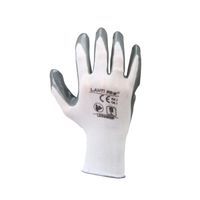 Rękawice nitr. szaro-białe l220310p, karta, "10", ce, lahti