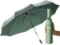 Parasolka Automatyczna Składany Parasol automat  KR24_Zielony