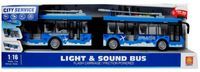 Duży trolejbus autobus światło dźwięk melodie