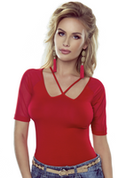 Cydney bluzka Czerwona XL