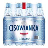 Cisowianka Naturalna woda mineralna gazowana  500 ml x12 sztuk