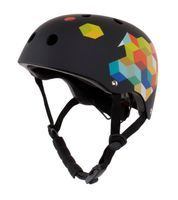 Kask M dla dzieci 3-7 lat cubic czarny