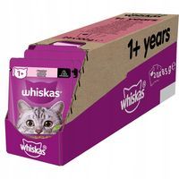 Whiskas Karma dla kotów z łososiem w galaretce 85 g x 20 sztuk