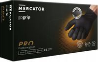 Rękawice nitrylowe Mercator gogrip black XL 50 szt