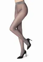 Bezmajtkowe Rajstopy Exclusive Naked 40 Lux Line Marilyn GRIGIO 2-S