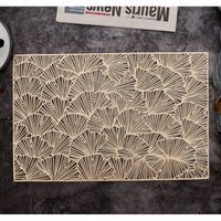 Podkładka na stół 45x30 cm złota ażur MP10