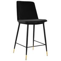 Krzesło tapicerowane Diego KH1202100123.BLACK King Home hoker czarny