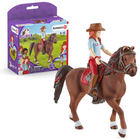 Schleich Horse Club Zestaw Hannah & Cayenne SLH42539