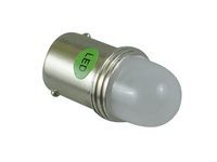 żarówka LED ba15s Cree UHP matowa P21W R10W P5W 12v 24v ZIELONA
