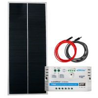 ZESTAW SOLARNY MONO KAMPER 100W + REGULATOR USB