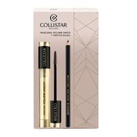 COLLISTAR_SET Volume Unico Mascara tusz do rzęs Black 13ml + Matita Kajal Eye Pencil kredka do oczu Black 1,2ml