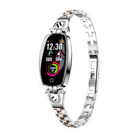 Damski Zegarek Smartwatch Srebrny Tryby sportowe Kroki WH8 Watchmark