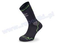 Skarpety męskie Rollerblade High Performance Socks Black / Green 2017 47-49
