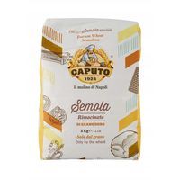 Włoska Mąka Pszenna Semola Rimacinata [Idealna do Makaronów i Pieczywa] "Semola di Grano Duro | Rimacinata" 5kg Caputo