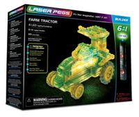 Laser Pegs Świecące Klocki 6W1 Farm Tractor 89El. 61011