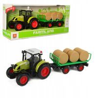 Traktor z akcesoriami światło dźwięk dla dzieci