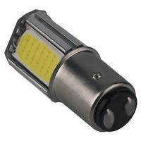 Żarówka motocyklowa LED BAY15D P21W/5W 4 COB zimna "dwa włókna"