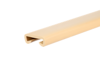 Listwa poręczowa PCV PREMIUM, poręczówka 40x8mm kremowy 1mb