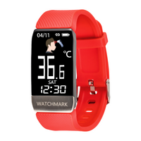 Opaska Zdrowie Smartwatch Kroki EKG Ciśnienie Puls Sen WT1 Watchmark
