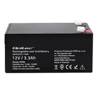 Akumulator AGM Qoltec 12V 3,3Ah