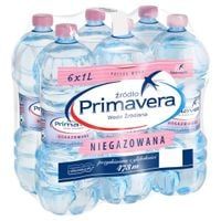 Primavera Woda źródlana niegazowana 1 l x 6 sztuk