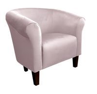Fotel Milo MG55 nogi venge szary róż