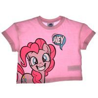 Krótki T-shirt dziecięcy My Little Pony różowy 104