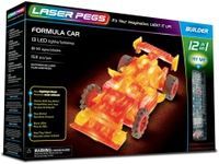 Laser Pegs Świecące Klocki 12W1 Formula Car 153El. 12011