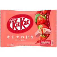 KitKat Mini Otona-no-Amasa o smaku truskawkowym, torebka 10 szt. - Nestlé