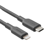 Kabel USB C Lightning Lillhult IKEA 1,5m szary