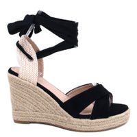 Espadryle na koturnie plecione boho r.41