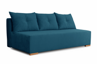 Kanapa Luna niebieska rozkładana sofa z funkcją spania od producenta