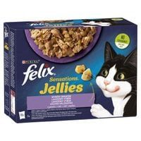 Felix  Karma dla kotów wybór smaków w galaretce 1,02 kg (12 x 85 g)