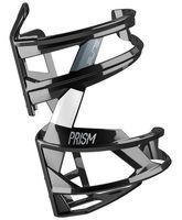 Koszyk bidonu ELITE Prism prawy Carbon glossy White