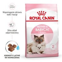 ROYAL CANIN Mother&Babycat 2kg karma sucha dla kotek w okresie ciąży, laktacji i kociąt od 1 do 4 miesiąca życia
