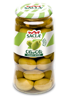 SACLA' Duże oliwki zielone (giganti) w solance 560 g
