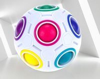 MAGICZNA KULA Logiczna PIŁKA Kostka FIDGET CUBE