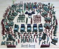 Żołnierzyki baza wojskowa figurki zestaw 307el.