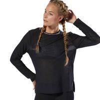Koszulka z długim rękawem Reebok CrossFit Jacquard damska sportowa bluzka termoaktywna XS