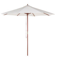 Parasol ogrodowy ø 270 cm beżowy TOSCANA