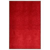 Wycieraczka z możliwością prania, czerwona, 120 x 180 cm