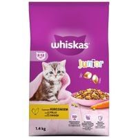 Whiskas Sucha karma dla kota Junior Kurczak 1,4 kg