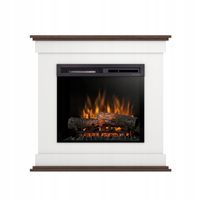 KOMINEK ELEKTRYCZNY LENOX 23" XHD BIAŁY/DĄB