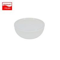 Miseczka okrągła Weekend z pokrywką 600 ml 14 cm biała