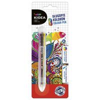 Długopis przezroczysty 8-kolorowy Kidea